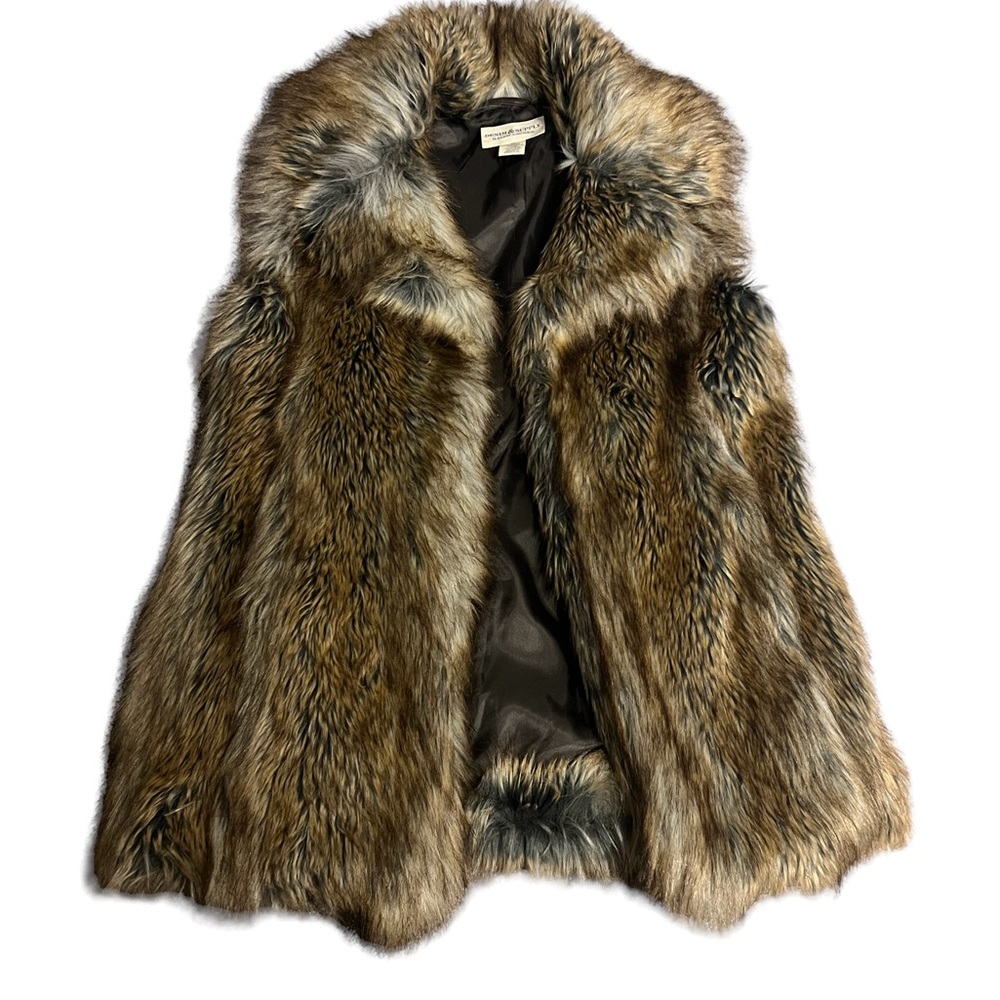 Denim and Supply Ralph Lauren faux fur vest
